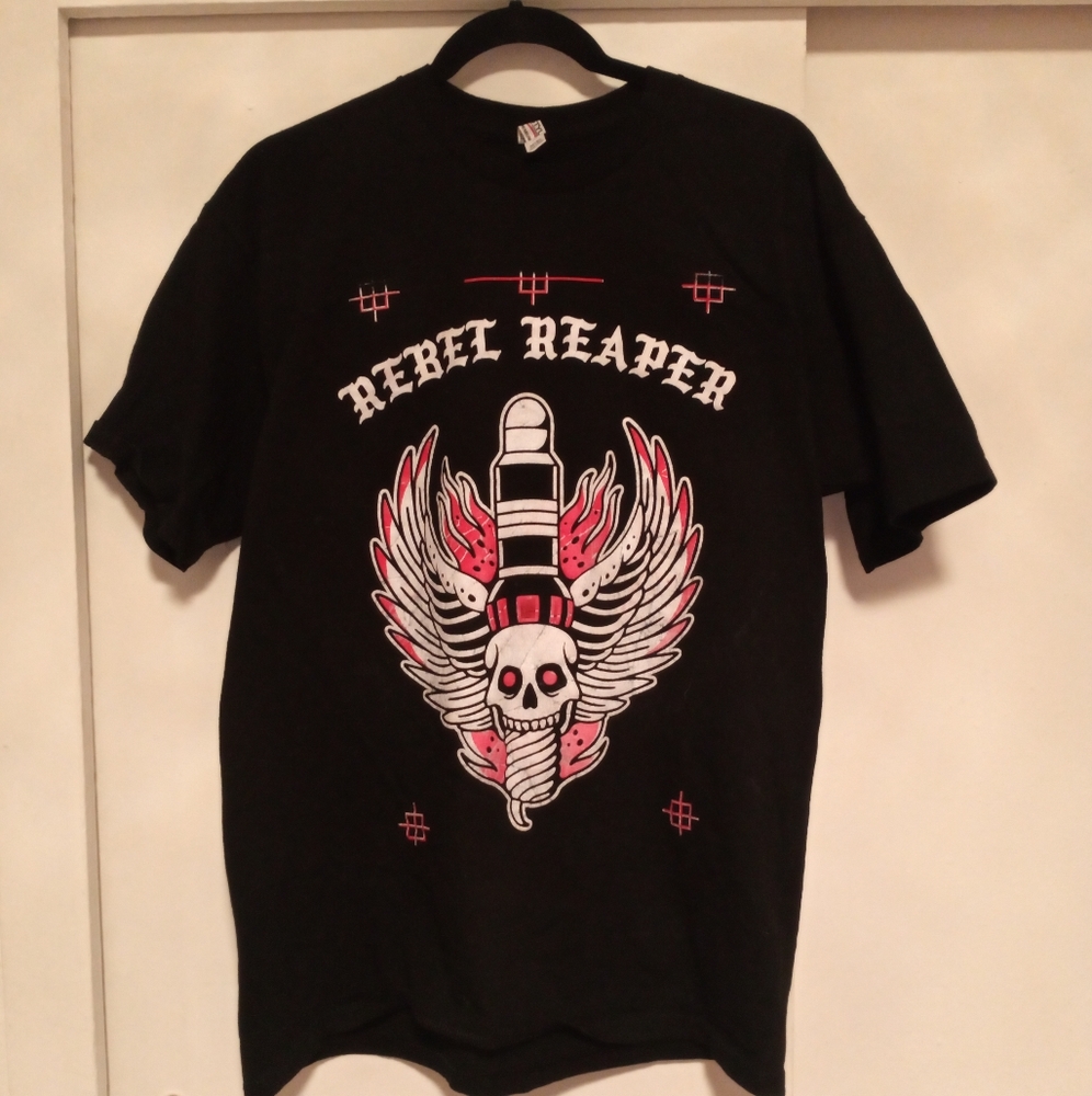 Rebel Reaper graphic t-shirts
